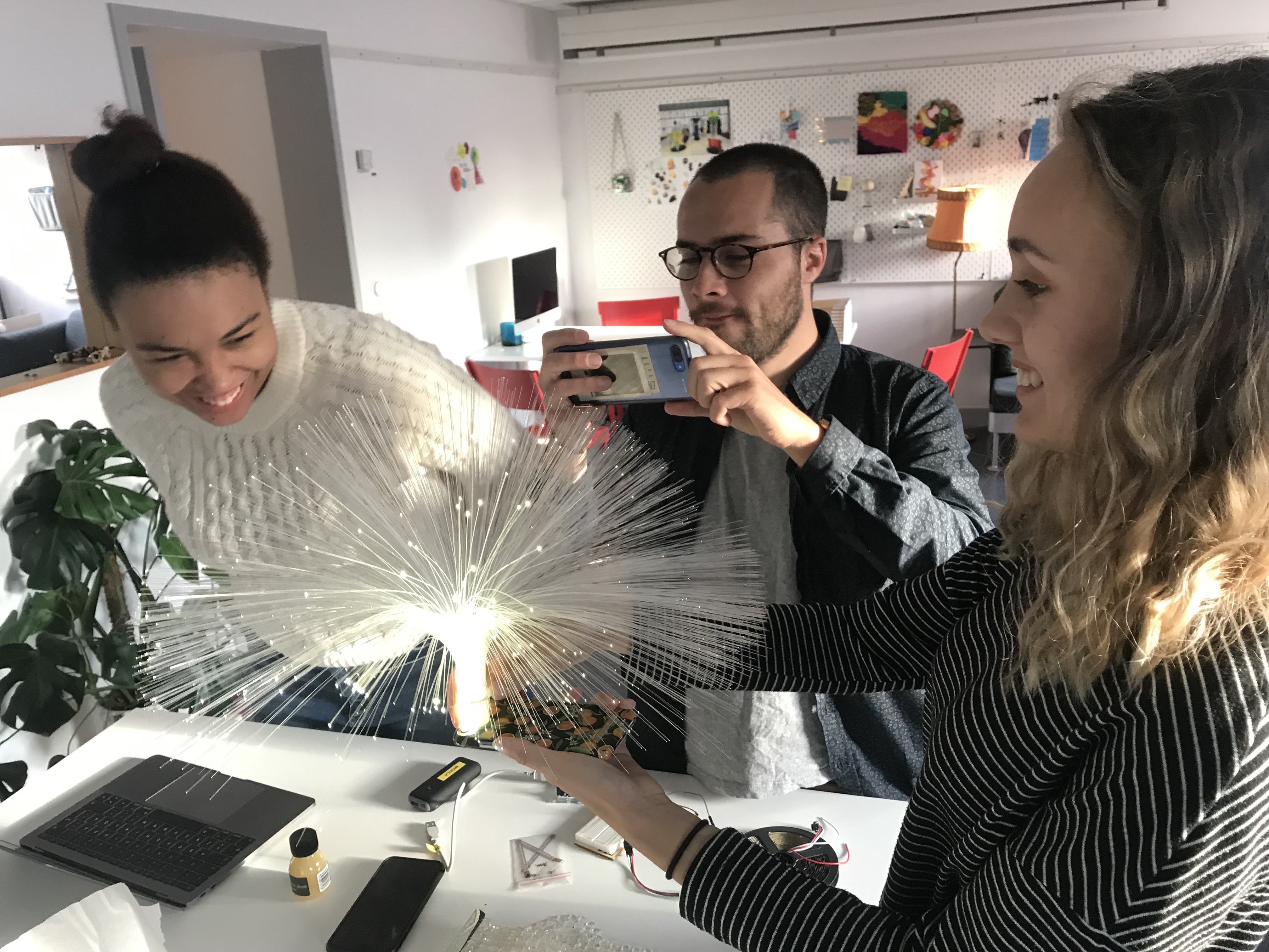 The fiber light